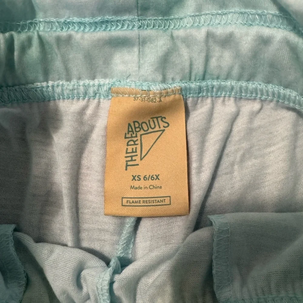 Girls Old Navy Black Speckled Cozy-Lined leggings and Therabouts PJ Pants
